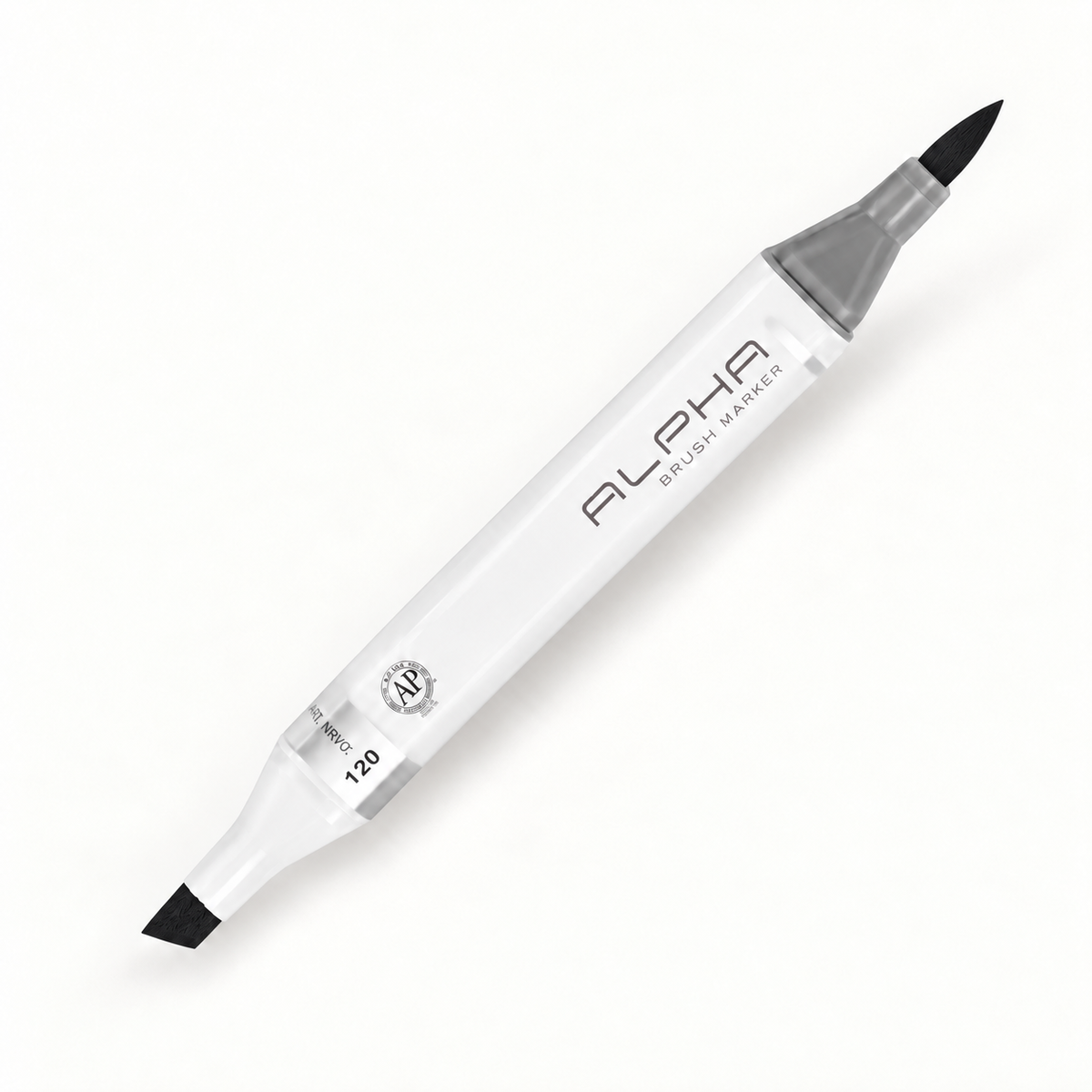 ALPHA BRUSH MARKER - MARCADOR DOBLE PUNTA