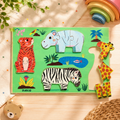 PUZZLE MADERA COUCOU TIGRE 18 MESES - PUZZLO DE MADERA DJECO