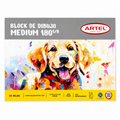 BLOCK DE DIBUJO MEDIUM 180 1/8 - ARTEL