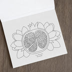 FRUTA BOTÁNICA - LIBRO PARA PINTAR DE BOLSILLO