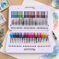 SET DE LÁPICES ACUARELABLES HIMI - 48 COLORES