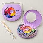 HIMI 36 COLORES SEMI-MOIST WATERCOLOR