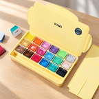 HIMI GOUACHE 18 COLORES METALIZADOS - 30 ML
