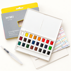 HIMI SQUARE WATERCOLOR KIT - 24 COLORES
