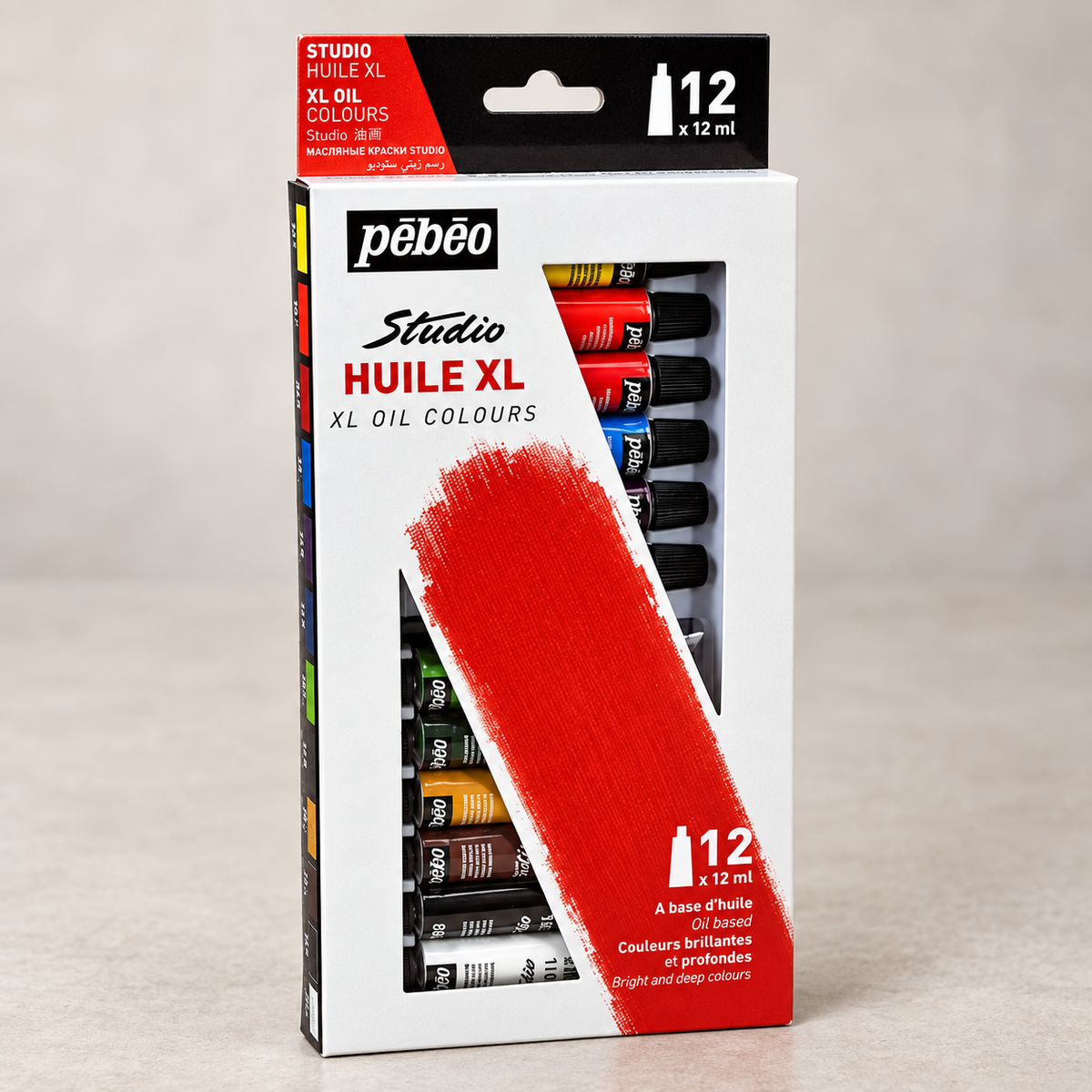 ÓLEO - PEBEO XL - 12 COLORES DE 12 ML
