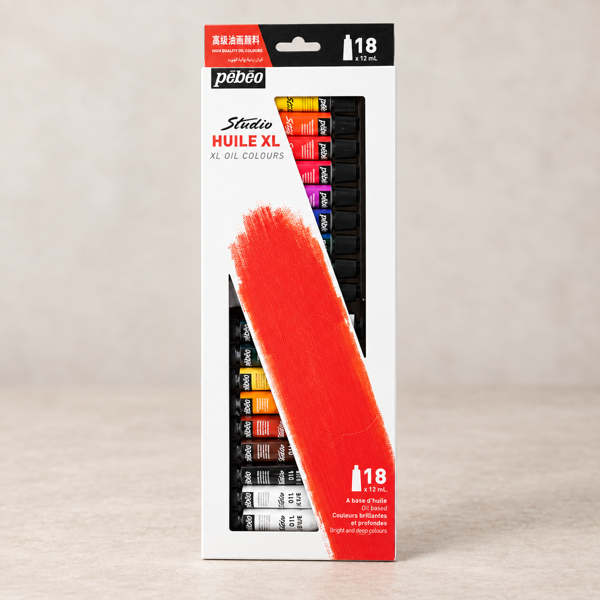 ÓLEO - PEBEO XL - 18 COLORES DE 12 ML