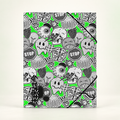 CARPETA 3 SOLAPAS MOOVING - BLACK MOOD