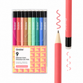 9 BOLÍGRAFOS DE GEL BORRABLES - WHIMSICAL WHIRLS