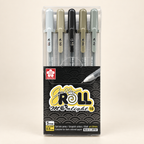 SET SAKURA GEL GELLY ROLL - GRISES