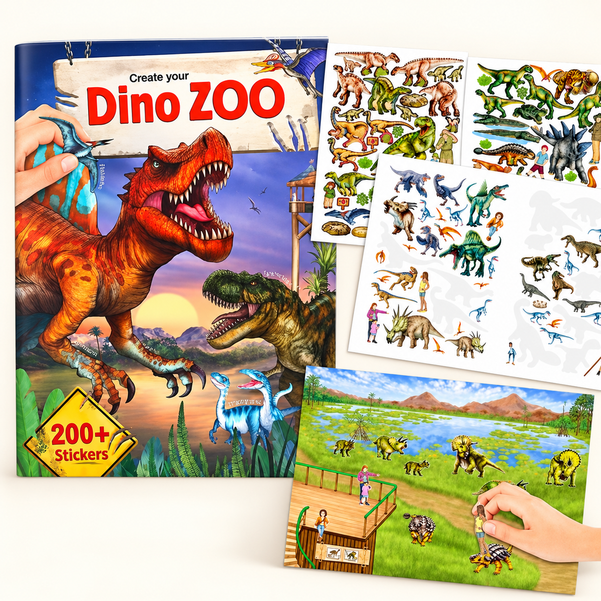 CREATE YOUR DINO ZOO!