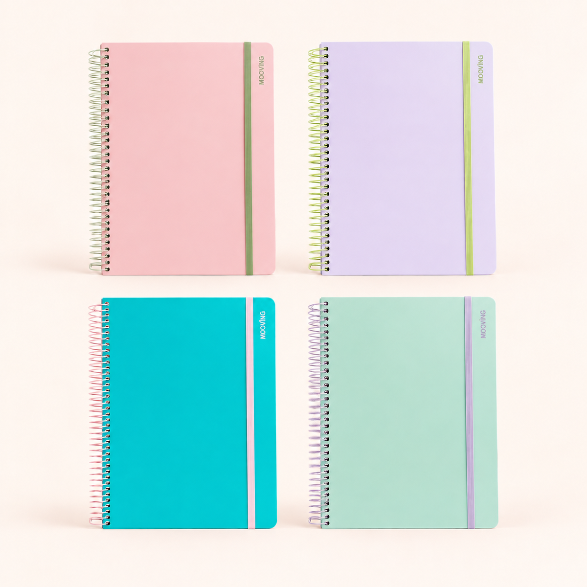 CUADERNO UNIVERSITARIO MOOVING PASTEL