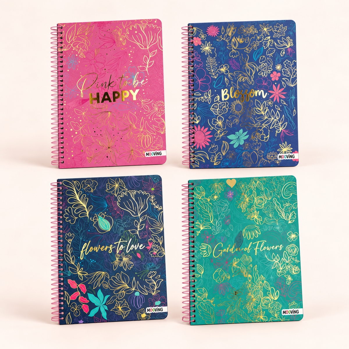 CUADERNO UNIVERSITARIO MOOVING BOTANIC