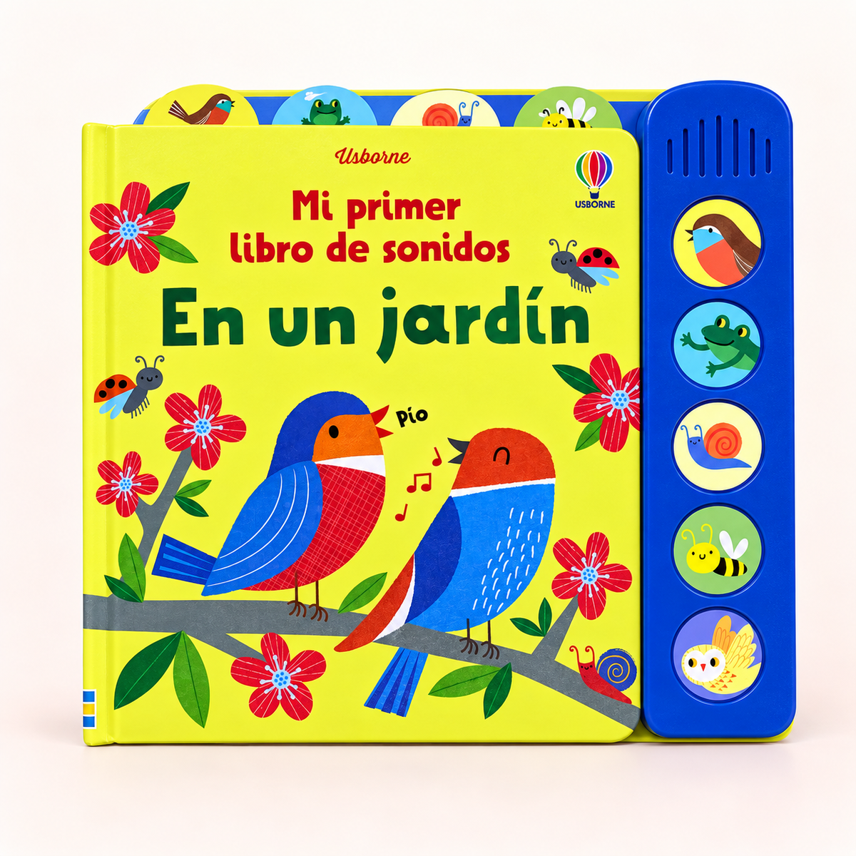 MI PRIMER LIBRO DE SONIDOS, EN UN JARDÍN