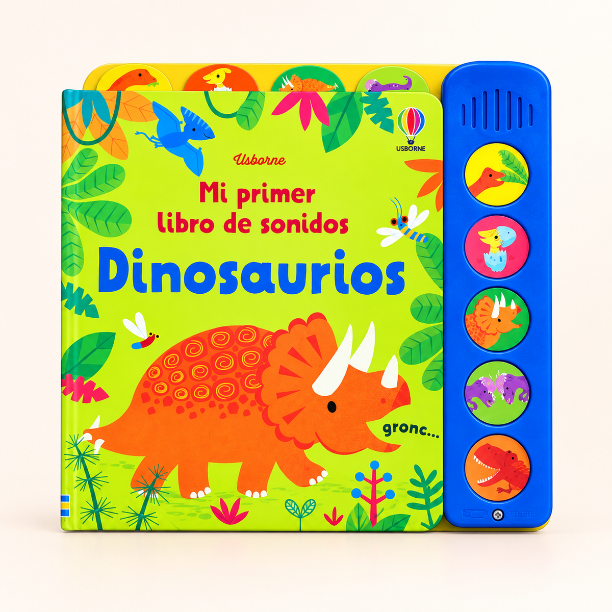 MI PRIMER LIBRO DE SONIDOS, DINOSAURIOS.