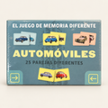 EL JUEGO DE MEMORIA DIFERENTE - AUTOMOVILES - 25 PAREJAS DIFERENTES