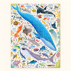 PUZZLOVE - OCEAN ANIMALS - 200 PIEZAS