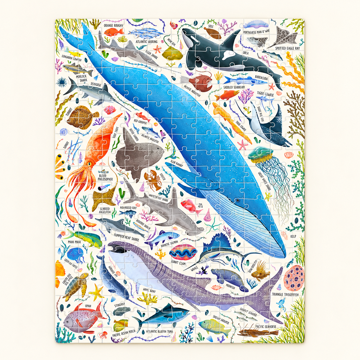 PUZZLOVE - OCEAN ANIMALS - 200 PIEZAS