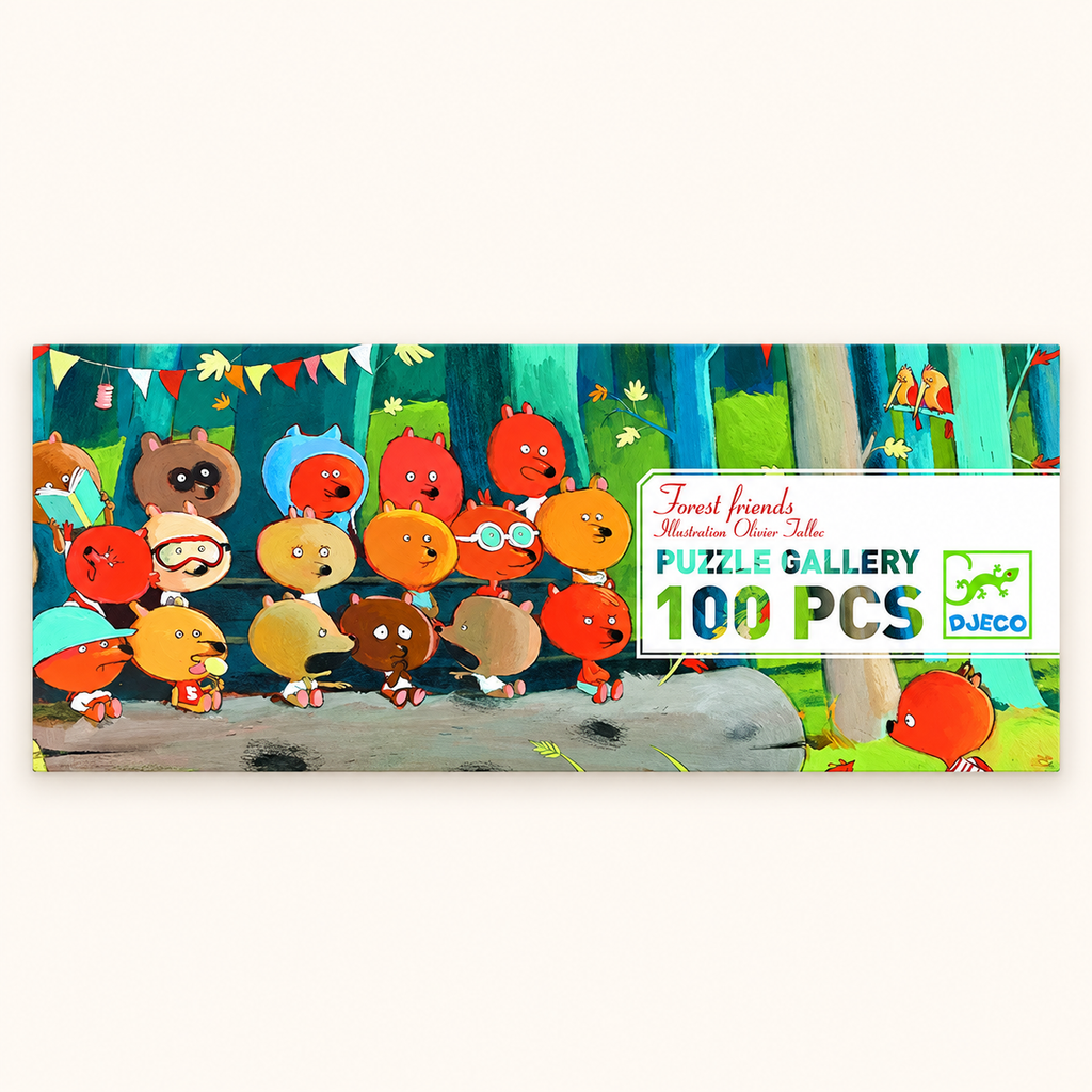 FOREST FRIENDS - 100 PIEZAS