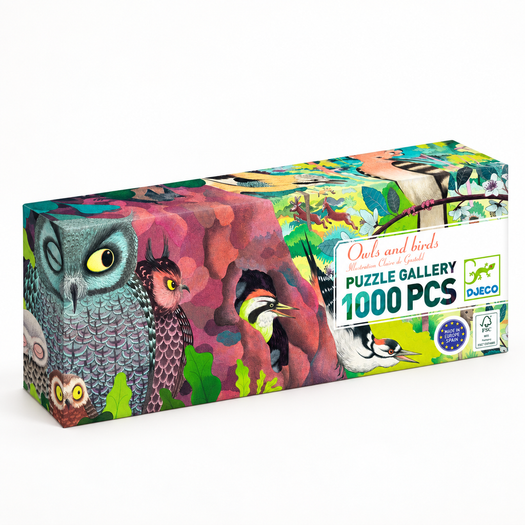 OWLS AND BIRDS - 1000 PIEZAS