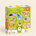 PROGRESSIVE PUZZLES - FARM ANIMALS - 18 MESES