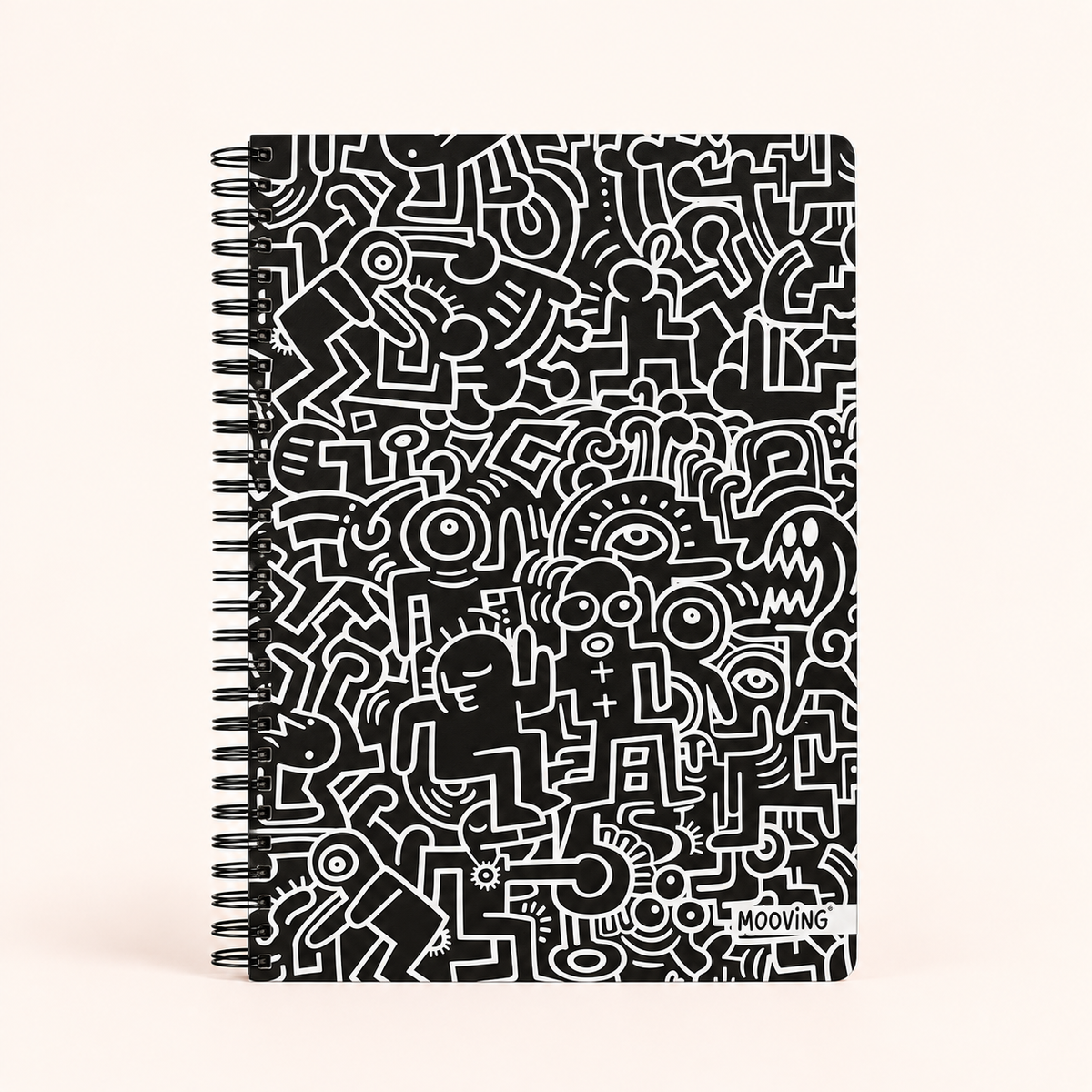 CUADERNO UNIVERSITARIO MOOVING DOODLE