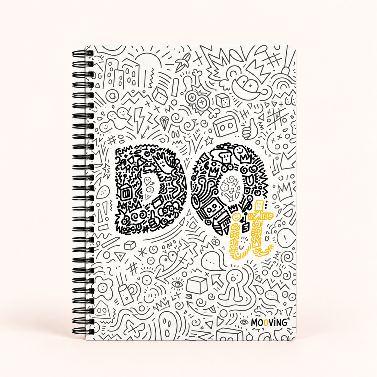 CUADERNO UNIVERSITARIO MOOVING DOODLE