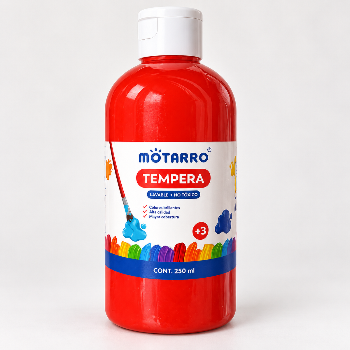 TEMPERAS 250 ML - MOTARRO - VARIOS COLORES