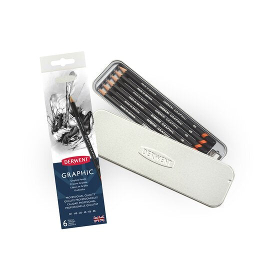DERWENT GRAPHIC LAPICES GRAFITO SET