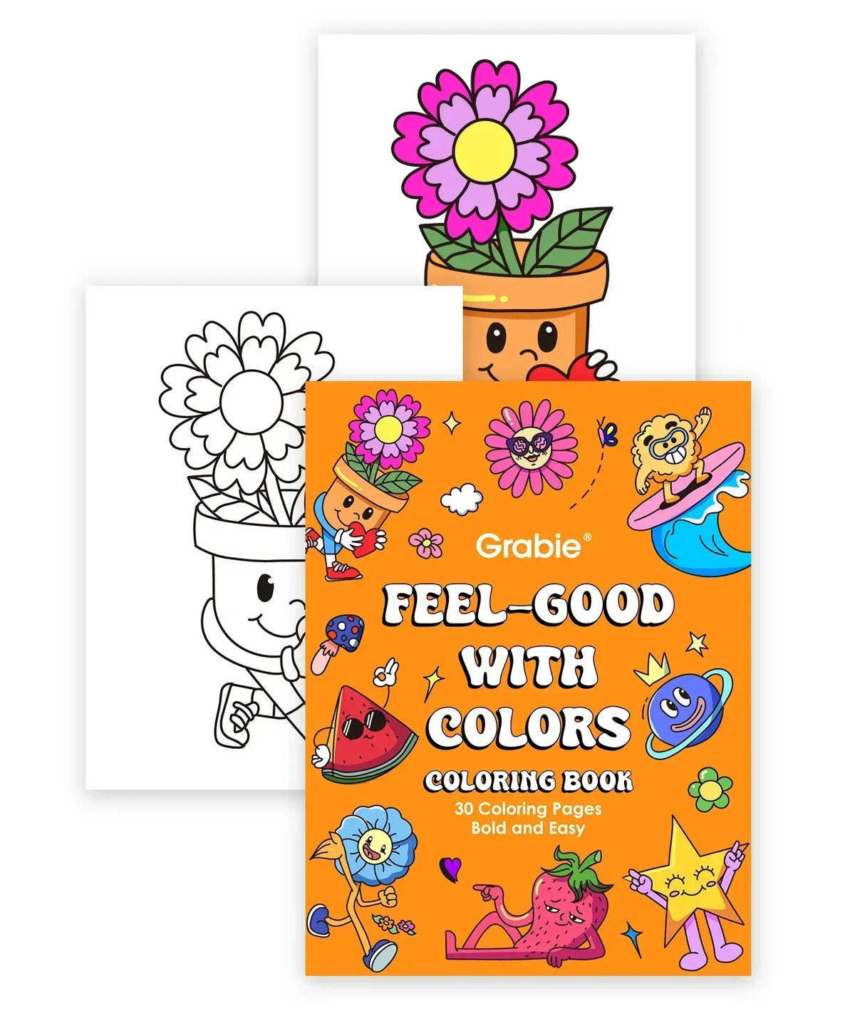 GRABIE - FEEL GOOD WITH COLORS - LIBRO PARA COLOREAR