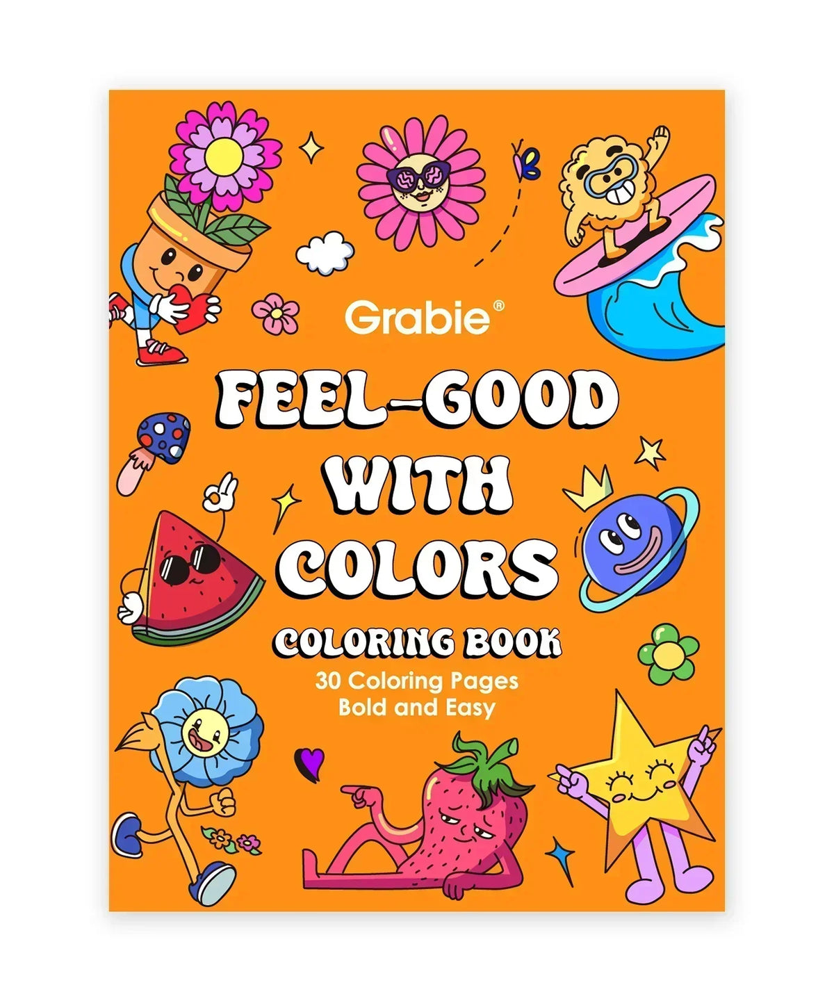 GRABIE - FEEL GOOD WITH COLORS - LIBRO PARA COLOREAR