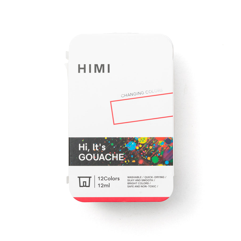 GOUACHE HIMI CHAMELEON - 12 COLORES