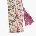 MARCAPÁGINA FLORAL CON COLGANTE