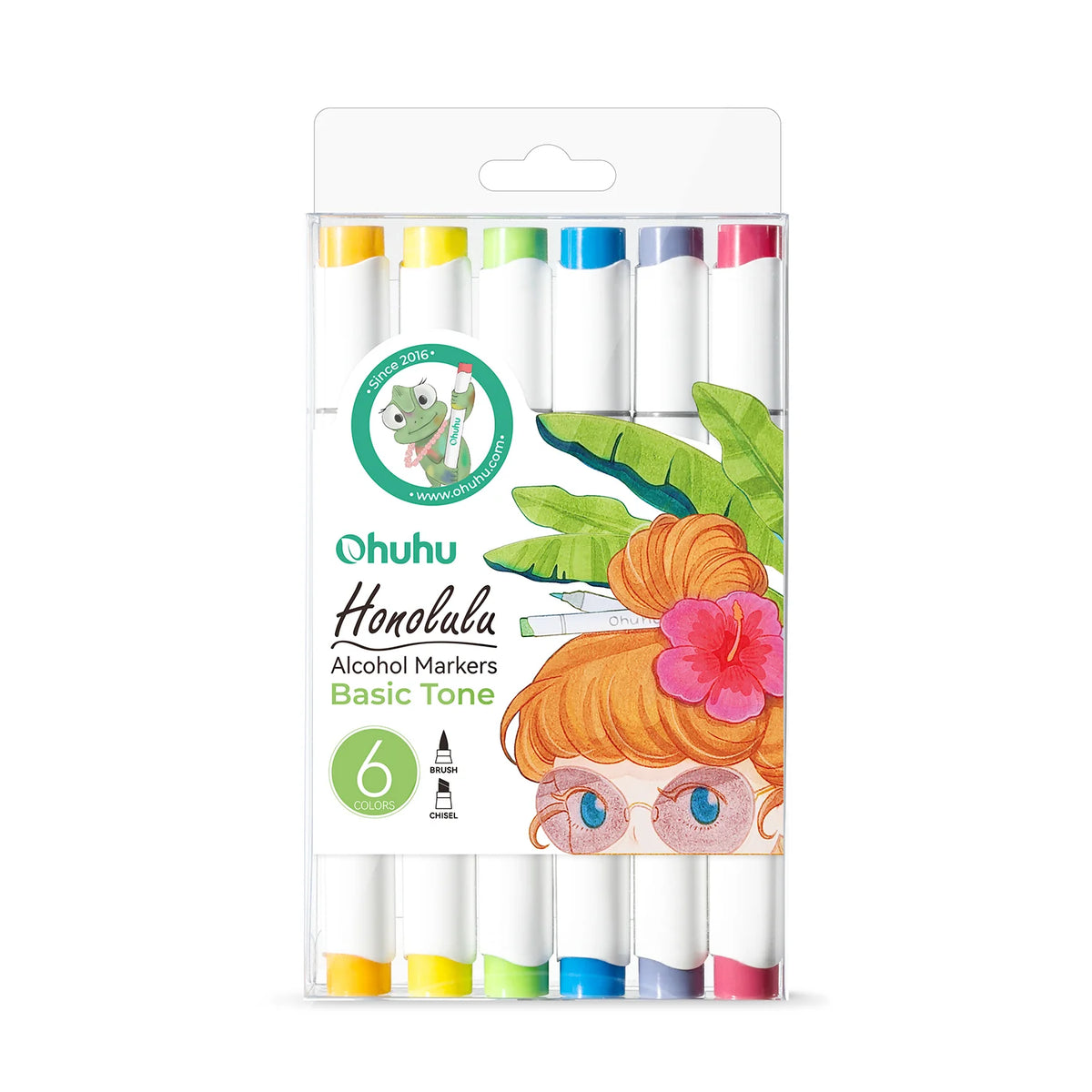 OHUHU - HONOLULU BASIC TONE - 6 COLORES