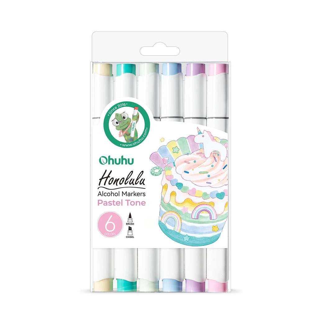 OHUHU - HONOLULU PASTEL TONE - 6 COLORES
