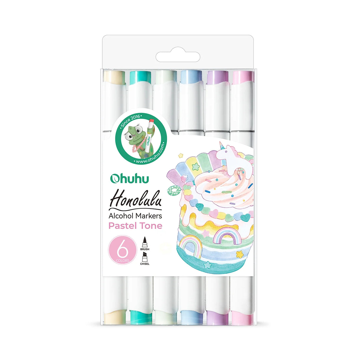 OHUHU - HONOLULU PASTEL TONE - 6 COLORES