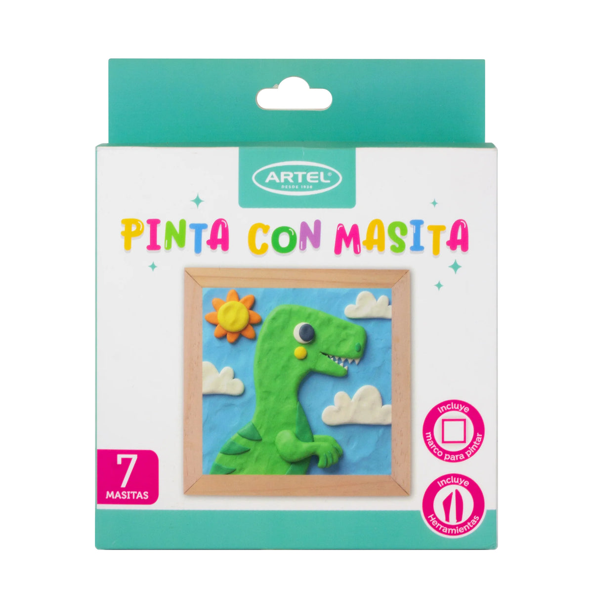 PINTA CON MASITA - DINOSAURIO