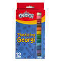 Plasticina - georgi 12 colores 180 gr