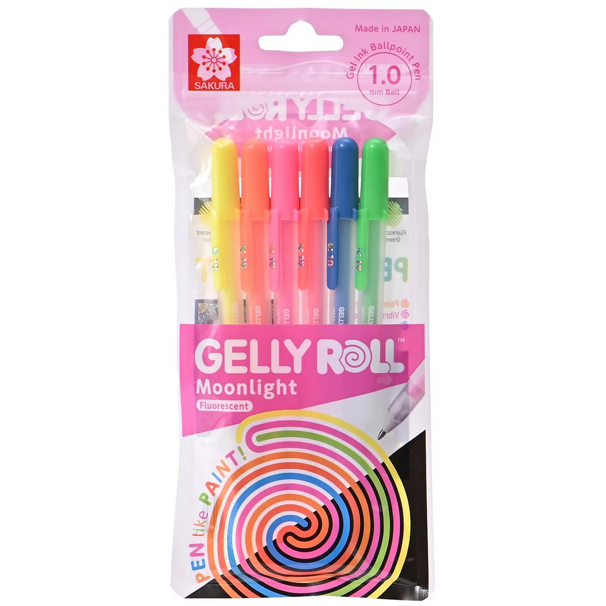SET LAPIZ GEL GELLY ROLL - FLUORESCENT