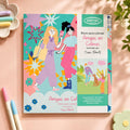 LIBRO BLOCK PARA COLOREAR - AMIGAS EN COLORES