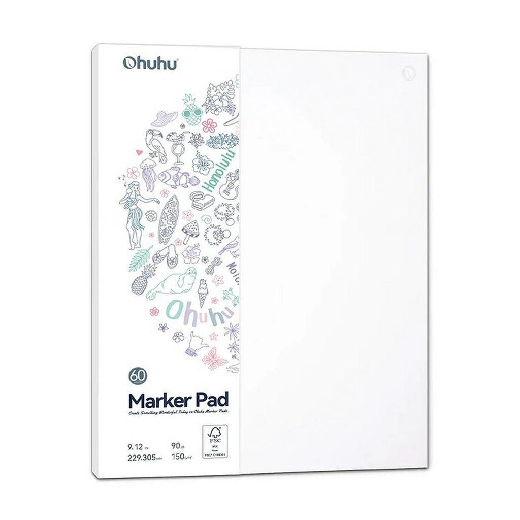 BLOCK OHUHU MARKER PAD - 60 HOJAS