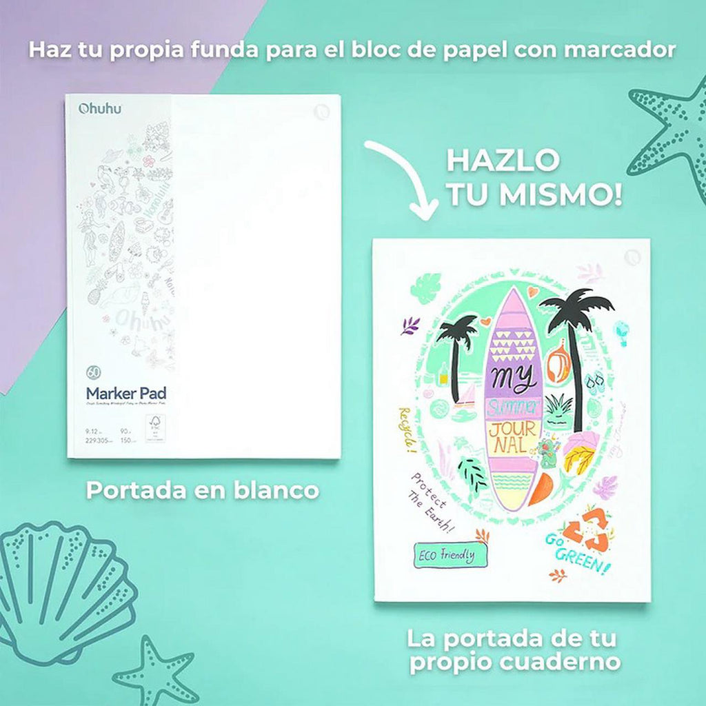 BLOCK OHUHU MARKER PAD - 60 HOJAS