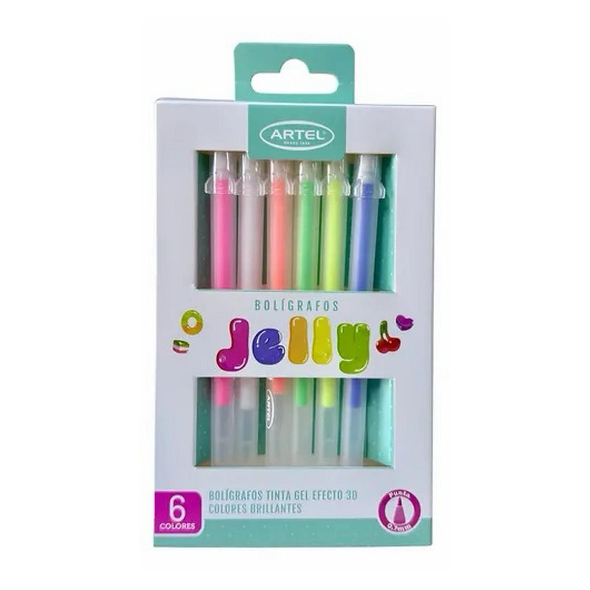 SET DE BOLÍGRAFOS ARTEL JELLY