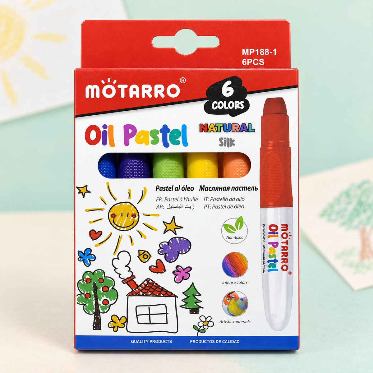 PASTELES AL ÓLEO - CRAYONES