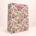 BOLSA DE REGALO GRANDE - JARDIN ROSADO