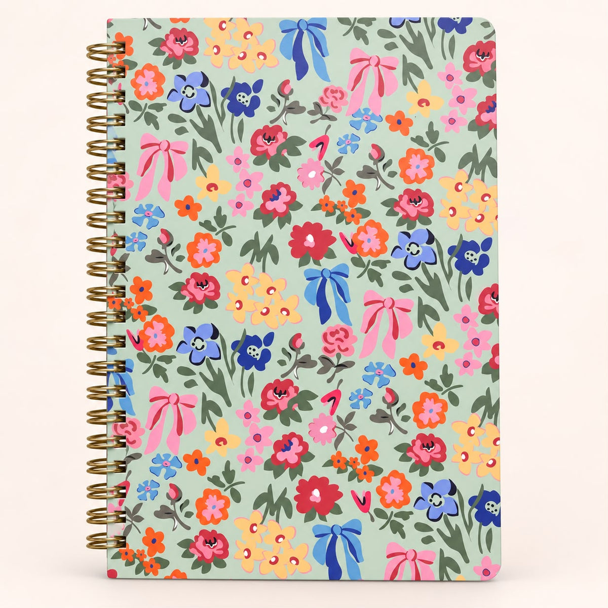 CUADERNO MEDIANO FLORES - CUADRICULADO