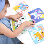 ON-THE-GO PONIES (45 piezas, 5 puzzles)