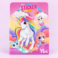 YLVI STICKER FUN - LIBRO ROSADO PEQUEÑO