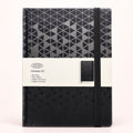 LIBRETA ARTEL A5 - BLACK TRIÁNGULOS (TAPA DURA)