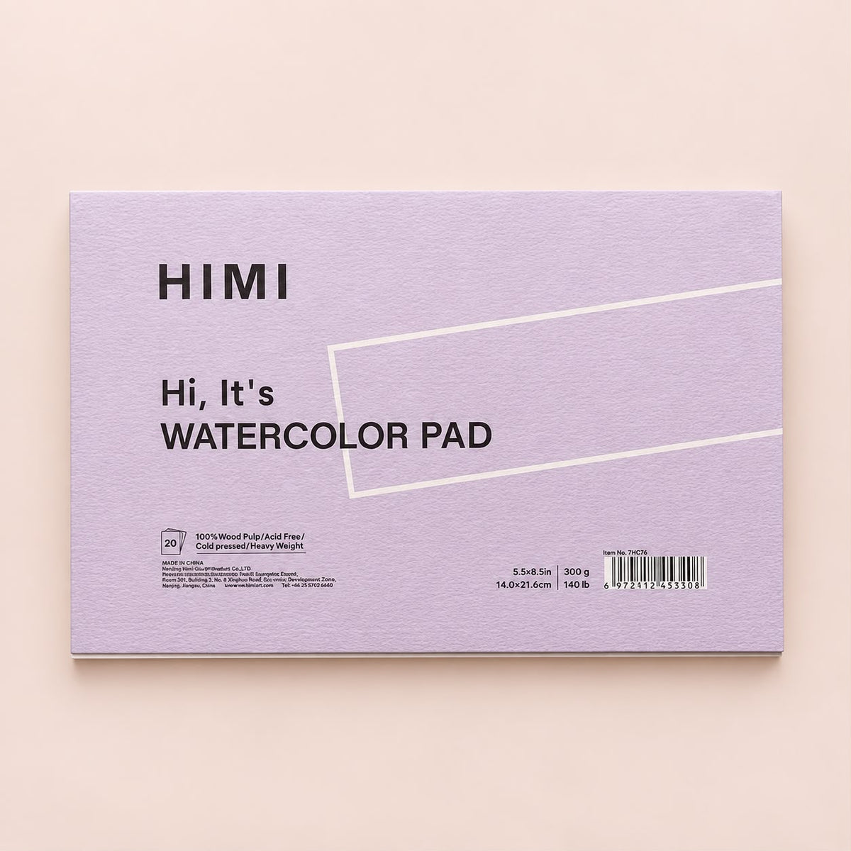 WATERCOLOR PAD HIMI - LILA