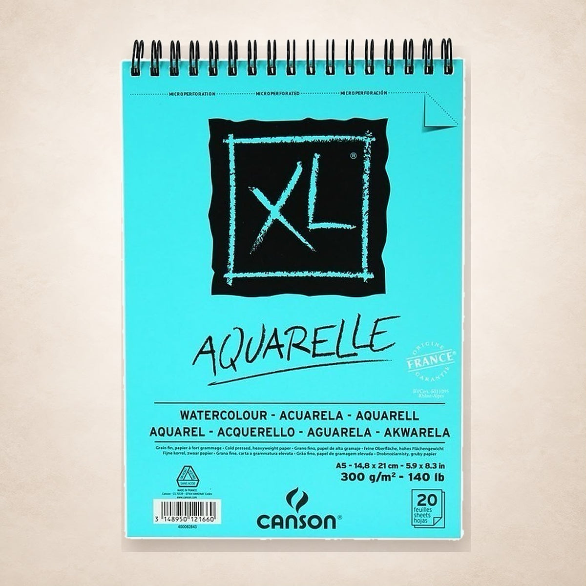 CANSON AQUARELLE A5 - 300 GR